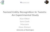 Named Entity Recognition In Tweets:  An Experimental Study