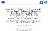 Joint Polar Satellite System (JPSS) Cross-Track Infrared Microwave Sounding Suite (CrIMSS) Environmental Data Record Validation Status