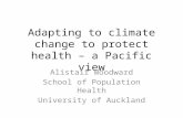 Adapting to climate change to protect health – a Pacific view