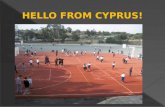 HELLO FROM CYPRUS!