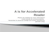 A is for Accelerated Reader
