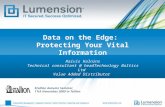 Data on the Edge:  Protecting Your Vital Information