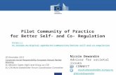 Pilot Community of Practice for Better Self- and Co- Regulation