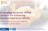 Evaluating Electronic Voting Systems for Enhancing Student  Experience (EEVS)