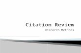 Citation Review