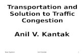 Transportation and Solution to Traffic Congestion