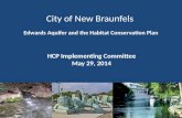 City of New Braunfels  Edwards Aquifer and the Habitat Conservation Plan