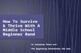 How To Survive & Thrive With A Middle School Beginner Band