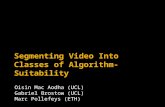 Segmenting Video Into Classes of Algorithm-Suitability