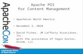 Apache POI  for Content Management