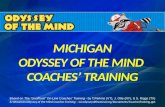MICHIGAN ODYSSEY OF THE MIND  COACHES ’  TRAINING