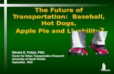 The Future of Transportation:  Baseball, Hot Dogs,  Apple Pie and Livability ?