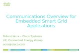 Communications Overview for Embedded Smart Grid Applications