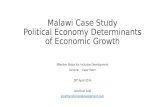 Malawi Case Study Political Economy Determinants of Economic Growth