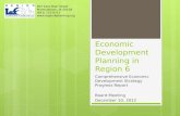 Economic Development Planning in Region 6