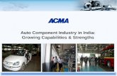 Auto Component Industry in India: Growing Capabilities & Strengths