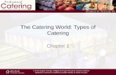 The Catering World: Types of Catering
