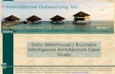 Data  Warehouse / Business Intelligence Architecture Case  Study