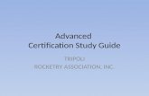 Advanced  Certification Study Guide
