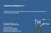 HydroConfidence, Inc. COMPANY PROPRIETARY 100 CTC Drive Johnstown, PA 15904 Phone:  646.290.5213