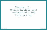 Chapter 2:  Understanding and conceptualizing interaction