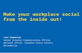 Make your workplace social from the inside  out!
