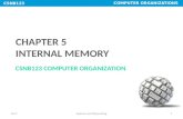 CHAPTER 5 INTERNAL MEMORY