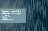 Compressed Air Energy Storage (CAES)