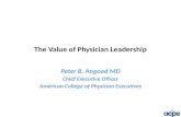 The  Value of Physician Leadership