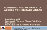 Planning and design for  access  to heritage  areas