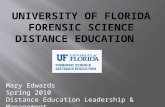 University of Florida Forensic Science Distance Education