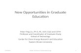 New Opportunities in Graduate Education