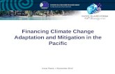 Financing Climate Change Adaptation and Mitigation in the Pacific