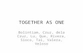 TOGETHER AS ONE