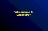 “ Introduction to Chemistry”