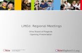 LiftEd: Regional Meetings