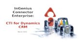 InGenius Connector Enterprise: CTI for Dynamics CRM