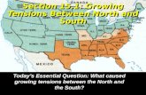 Section 15.1: Growing Tensions Between North and South
