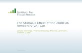 The Stimulus Effect of the 2008 UK Temporary VAT Cut