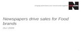 Newspapers drive sales for Food brands