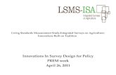 Living Standards Measurement Study-Integrated Surveys on Agriculture: Innovations Built on Tradition