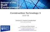 Construction Technology 3  D39 TA
