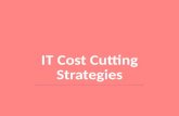 IT Cost Cutting Strategies