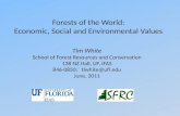 Forests of the World: Economic, Social and Environmental Values