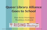 Queer Library Alliance  Goes to School