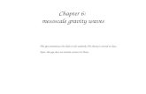 Chapter 6:  mesoscale gravity waves