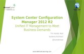 System Center Configuration Manager 2012 R2 Unified IT Management to Meet Business Demands