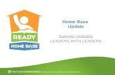 Home Base  Update
