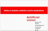 Maths in English: statistics and its applications