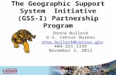 The Geographic Support System  Initiative (GSS-I) Partnership Program